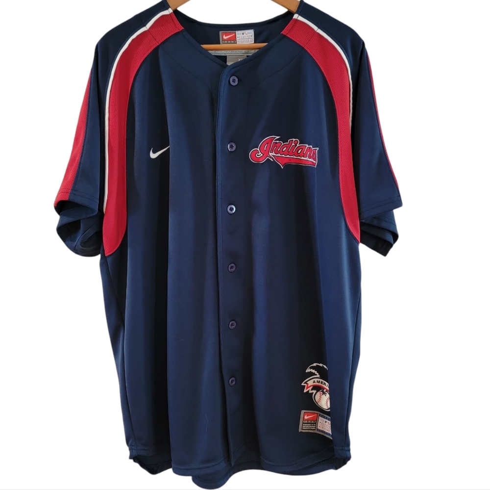 Cleveland Indians‎ Nike Team Jersey American League Embroidered XL